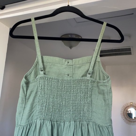 Old Navy Linen Button Front Cami Jumpsuit, S - Picture 6 of 14